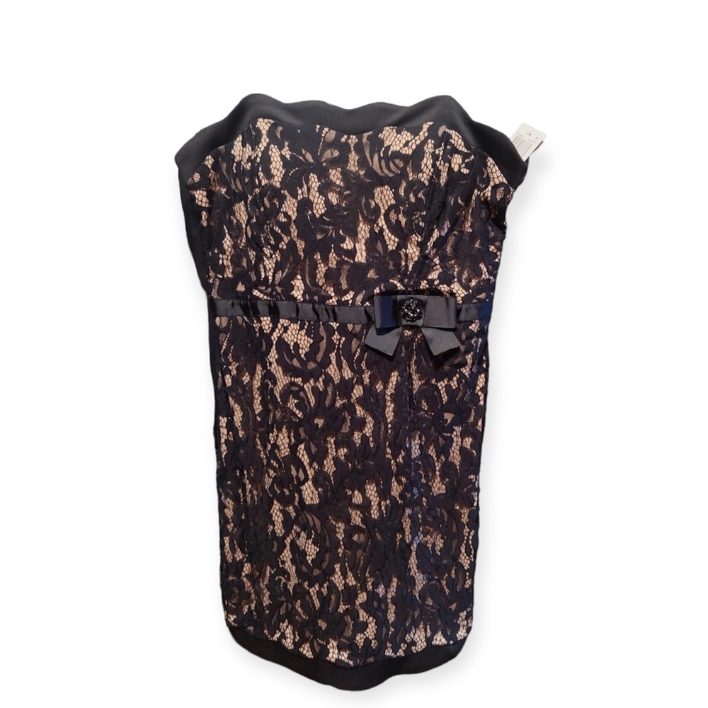 City Studio Lace Cocktail Dress Juniors